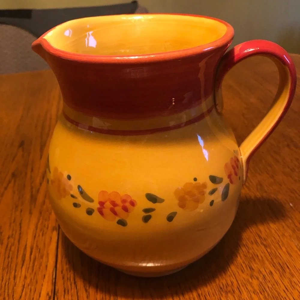 Ceramiche Virginia Italy Ceramic Vase/Pitcher